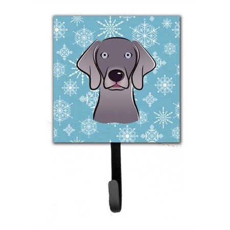Micasa Snowflake Weimaraner Leash & Key Holder MI754725